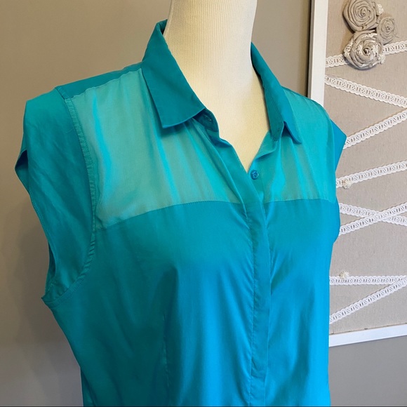 Melanie Lyne button down short sleeve blouse - Picture 8 of 8